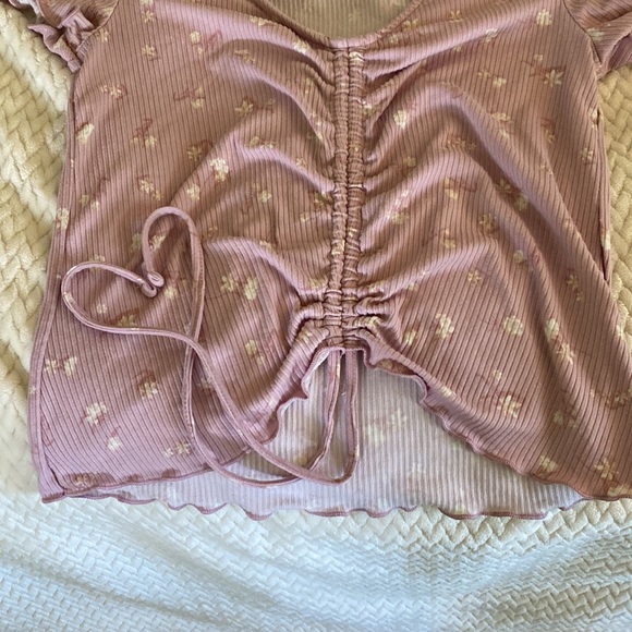 Pink Rose Floral Top - Picture 3 of 7